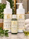 CAENZA BEAUTY Complete Hair Growth Bundle – Shampoo, Conditioner & Hair Growth Oil