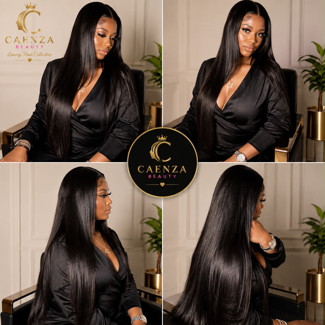 24” Straight HD Lace Wig 13×4 | 210% Density | 100% Human Hair