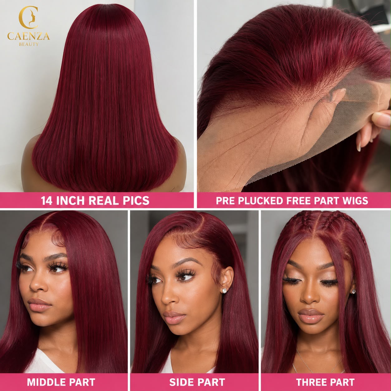 8 Inch Straight Bob Wig – 180% Density Human Hair