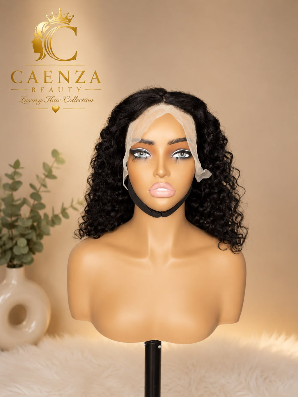 Curly Human Hair Wig – 8”, 10” & 14”
