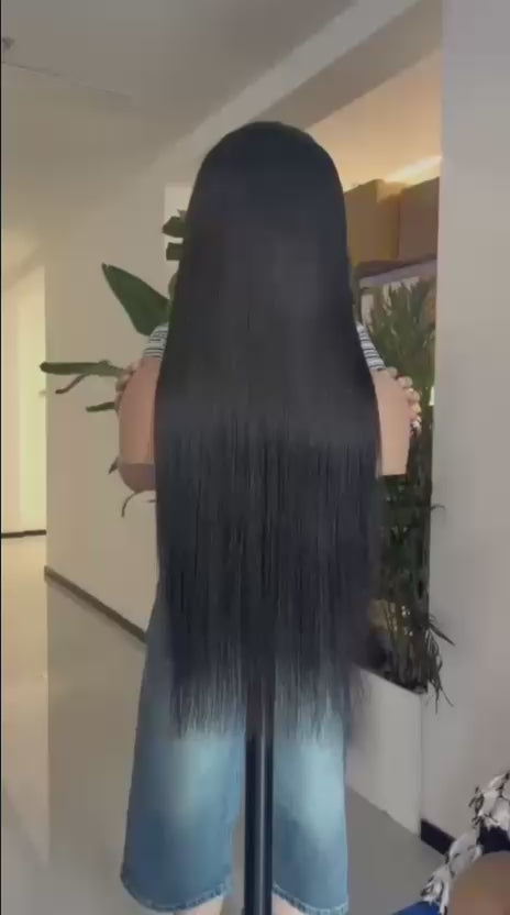 24” Straight HD Lace Wig 13×4 | 210% Density | 100% Human Hair
